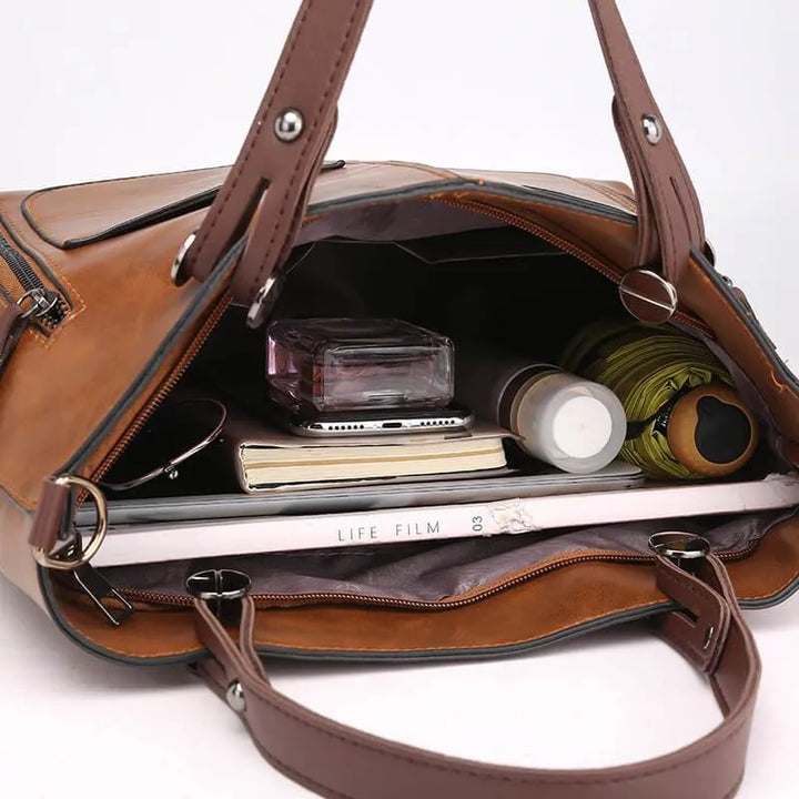 Leather Shoulder Bag