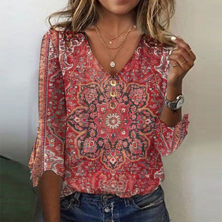 Karina - Vintage Boho Blouse
