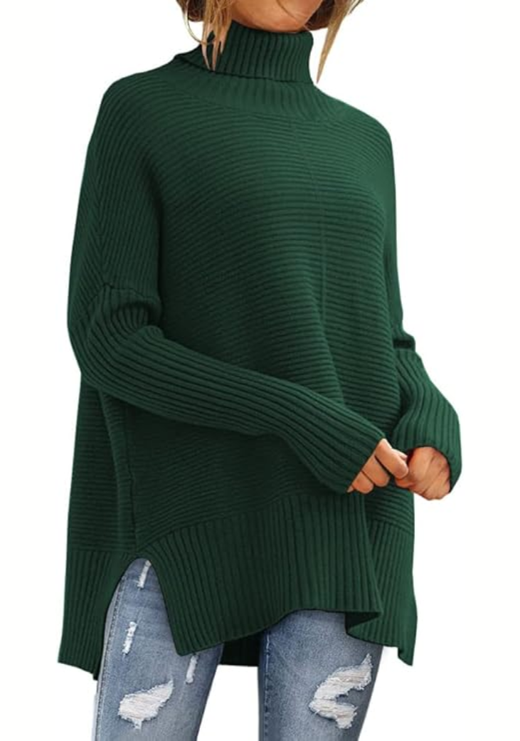 Elisse - Casual Turtleneck Pullover