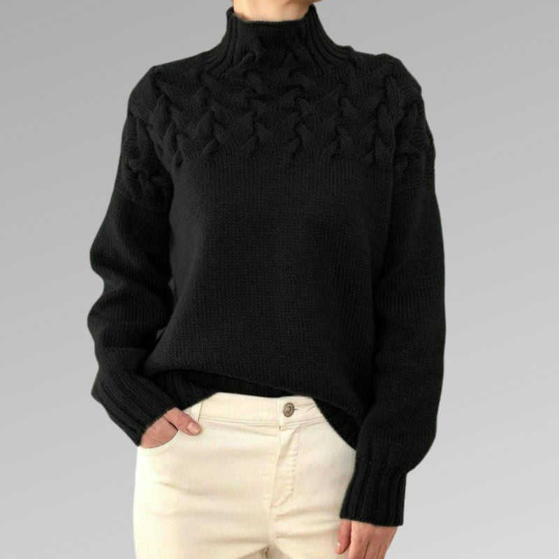 Jerra - Elegant Turtleneck Sweater