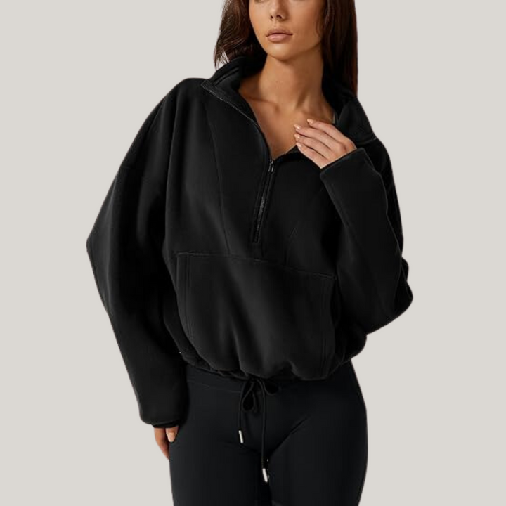 Lynnie - Quarter-Zip Sweater