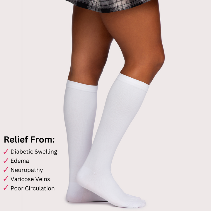 EverSock Wide Compression Socks For Pain Relief