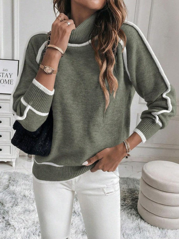 Ivanie - Chic Turtleneck Pullover