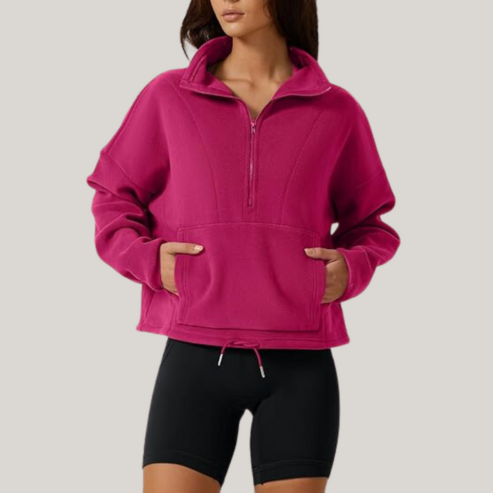 Lynnie - Quarter-Zip Sweater