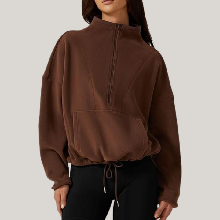 Lynnie - Quarter-Zip Sweater