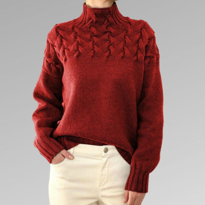 Jerra - Elegant Turtleneck Sweater