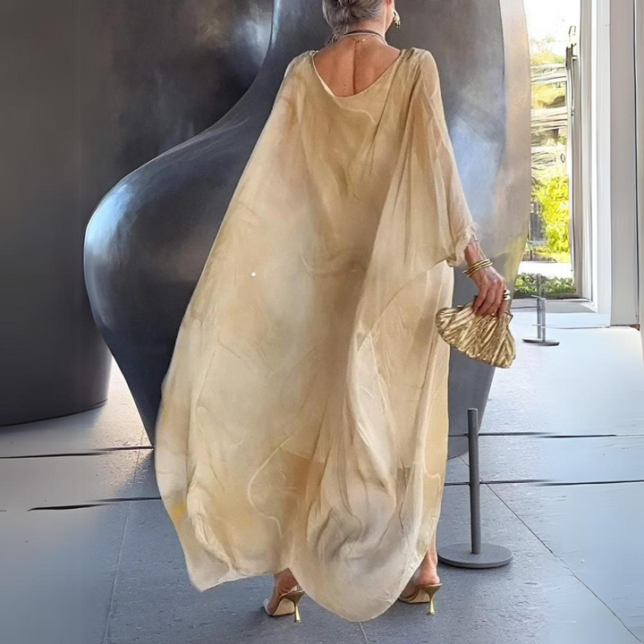 Laura - Charming Silk Chiffon Dress