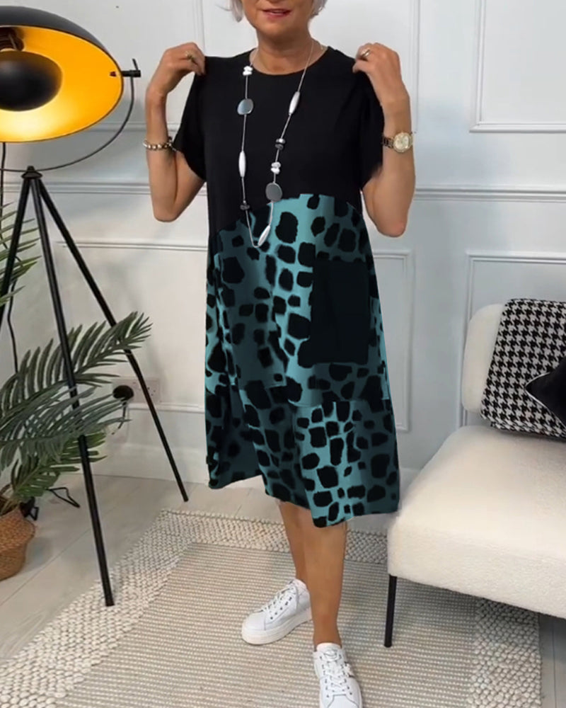 Verona - Leopard Print Dress