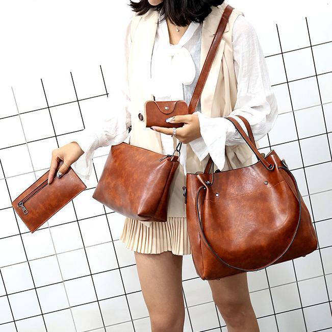 Piece Vintage Bag Set for Women