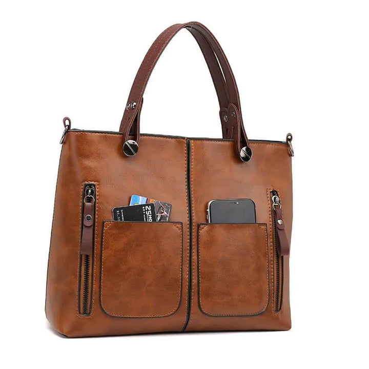 Leather Shoulder Bag