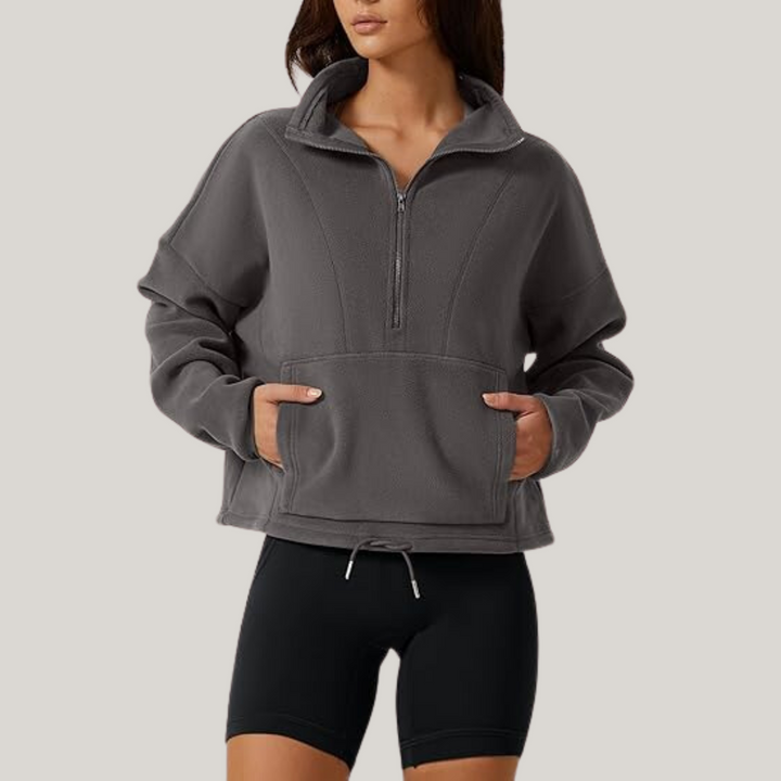 Lynnie - Quarter-Zip Sweater