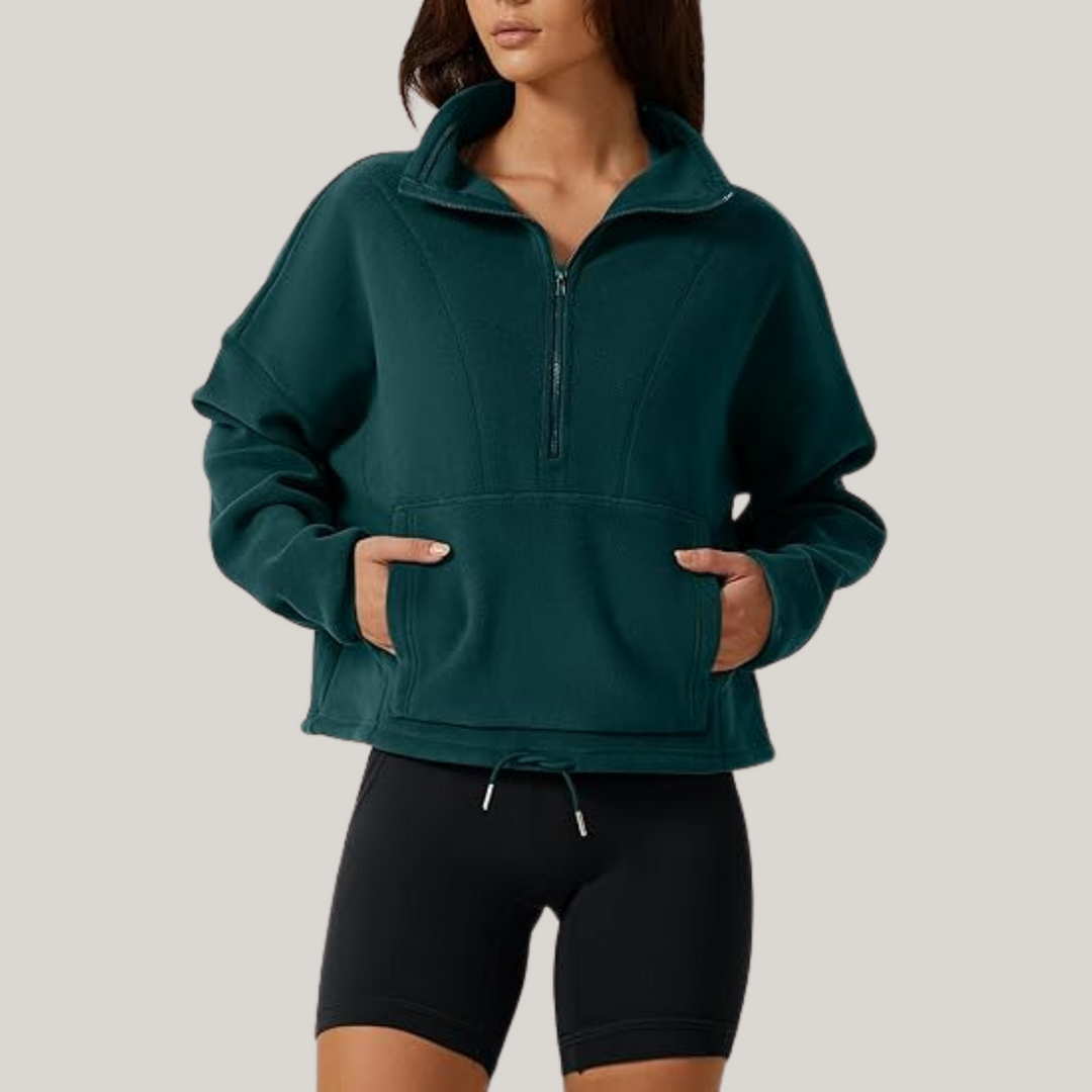 Lynnie - Quarter-Zip Sweater