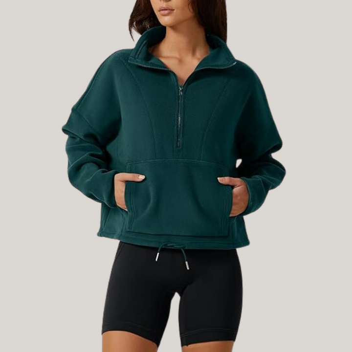 Lynnie - Quarter-Zip Sweater