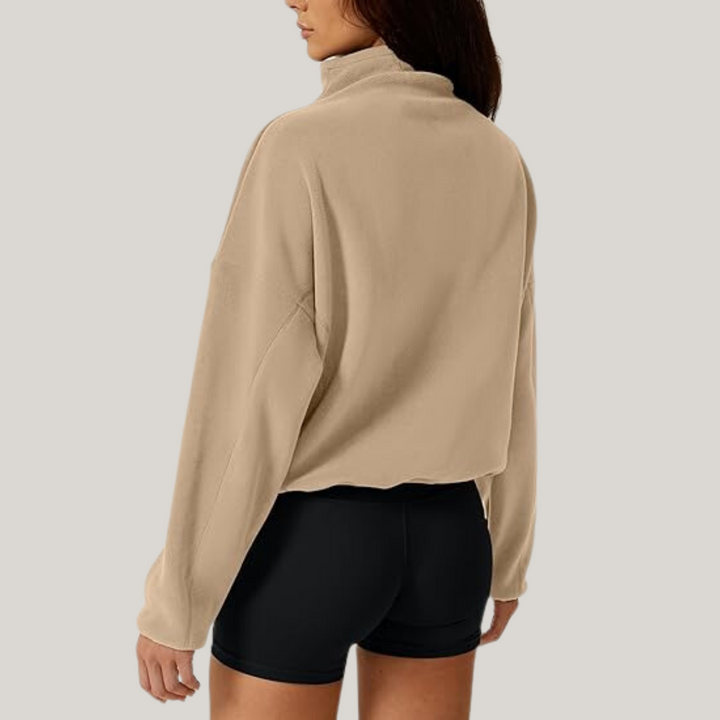 Lynnie - Quarter-Zip Sweater