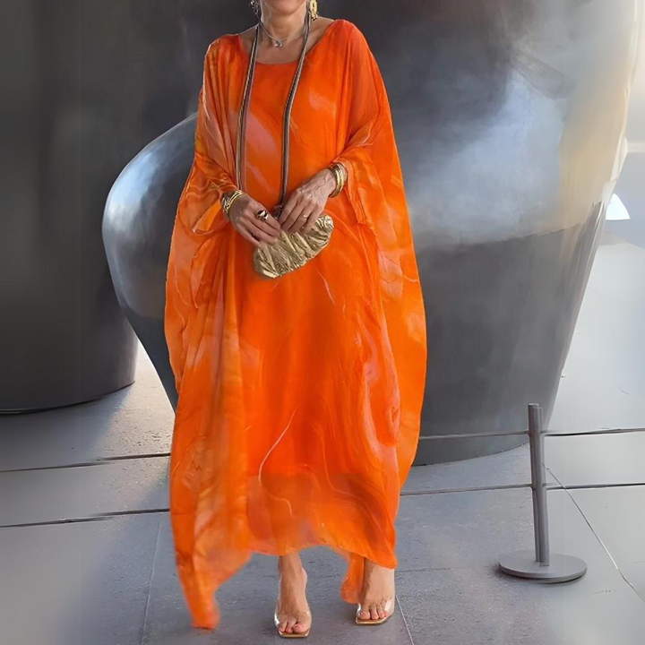 Laura - Charming Silk Chiffon Dress