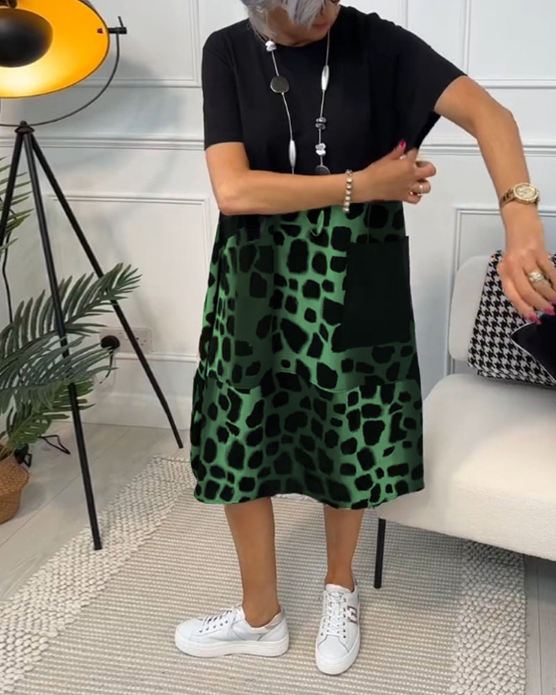 Verona - Leopard Print Dress