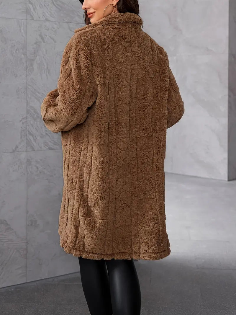 Seraphina - Textured Winter Coat