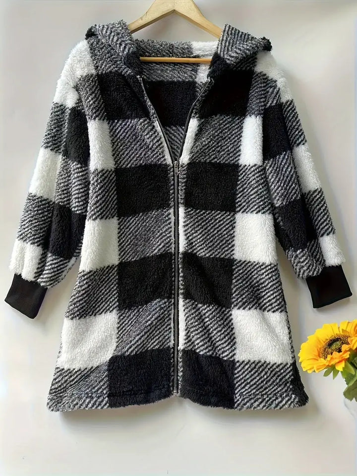 Essa - Relaxed Plaid Jacket