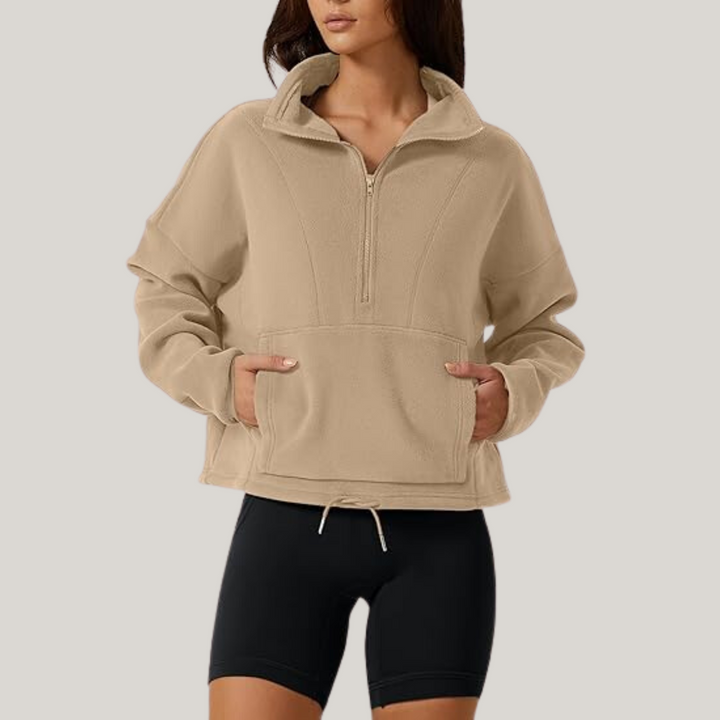 Lynnie - Quarter-Zip Sweater