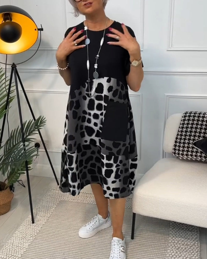 Verona - Leopard Print Dress