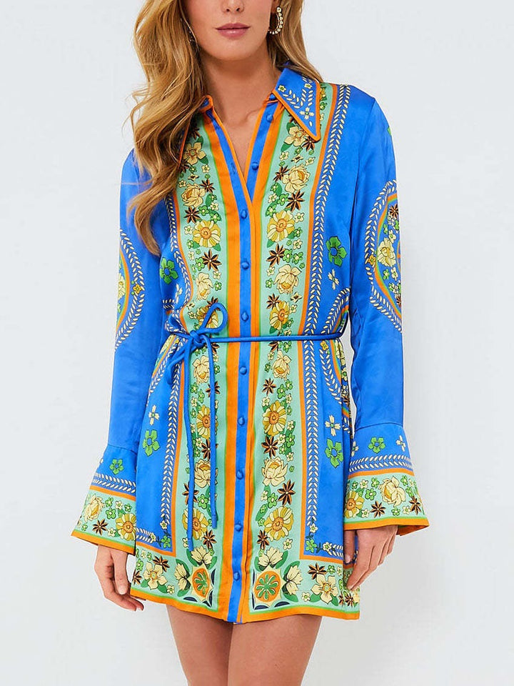 Tile Mini Dress