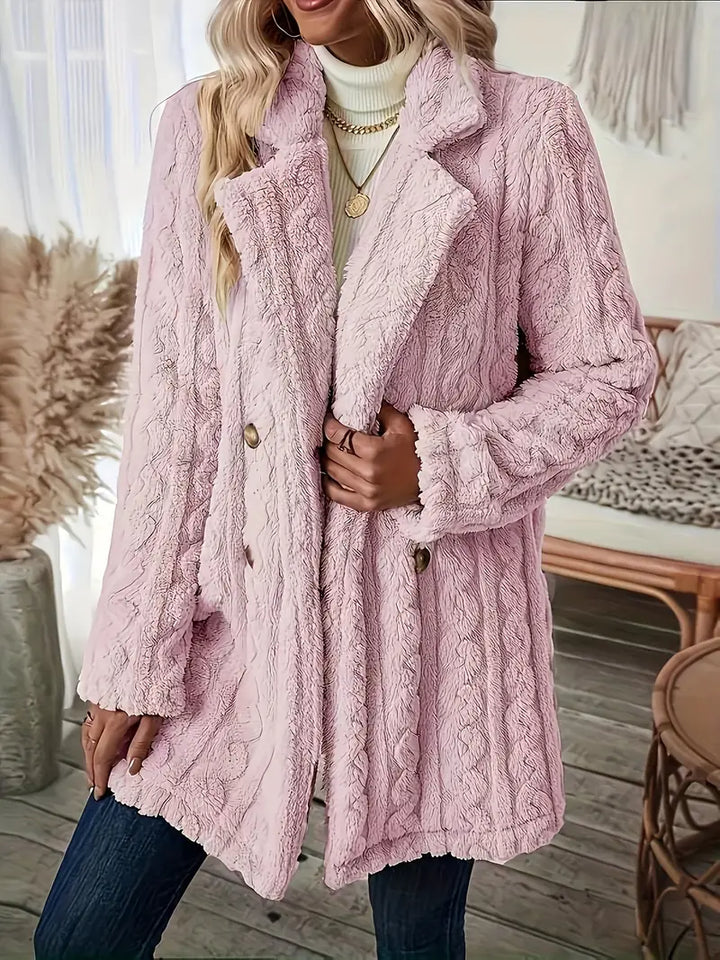 Seraphina - Textured Winter Coat