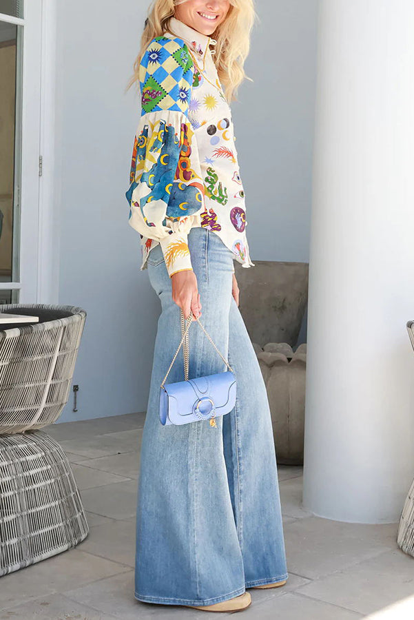 Love Balloon Sleeve Shirt