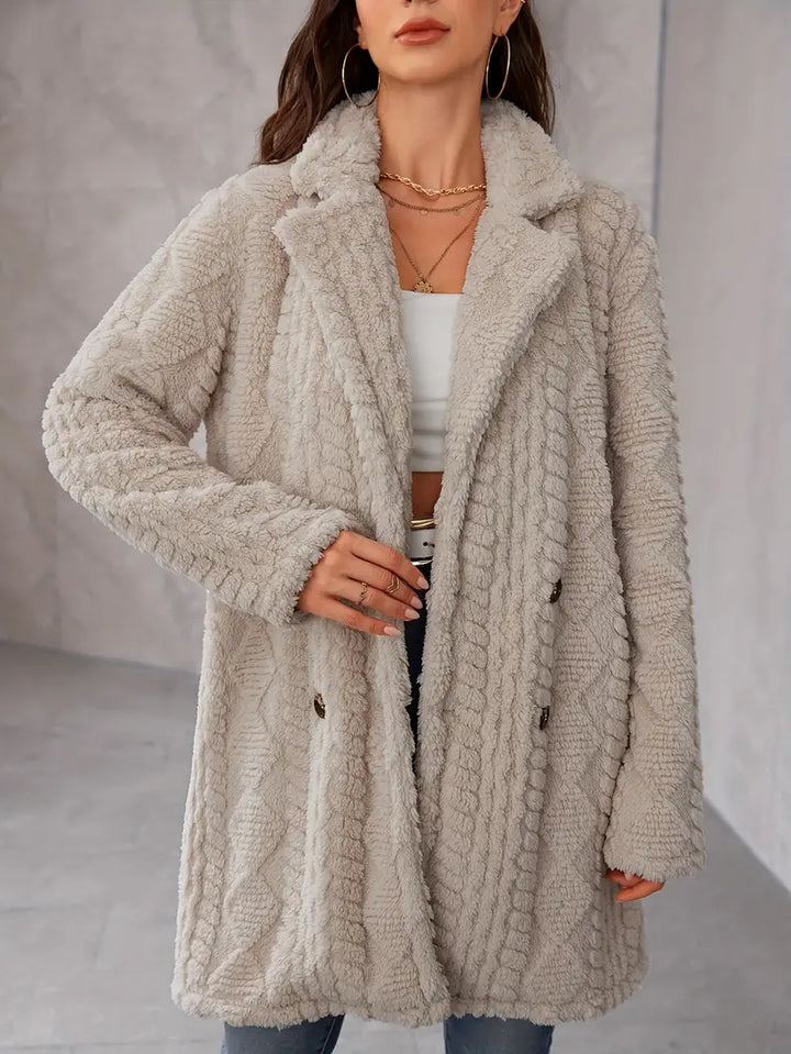 Seraphina - Textured Winter Coat