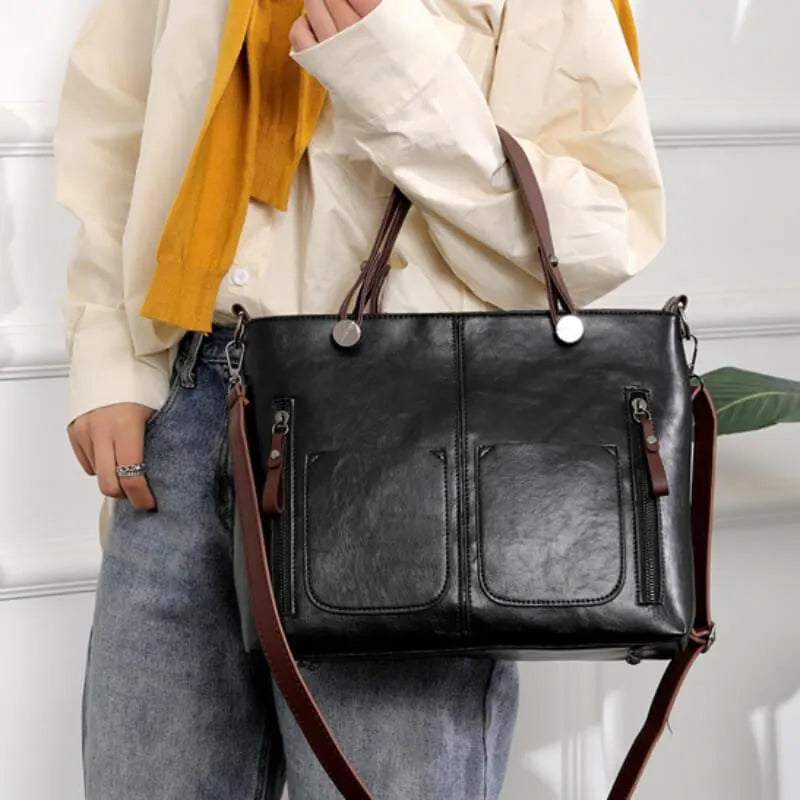 Leather Shoulder Bag