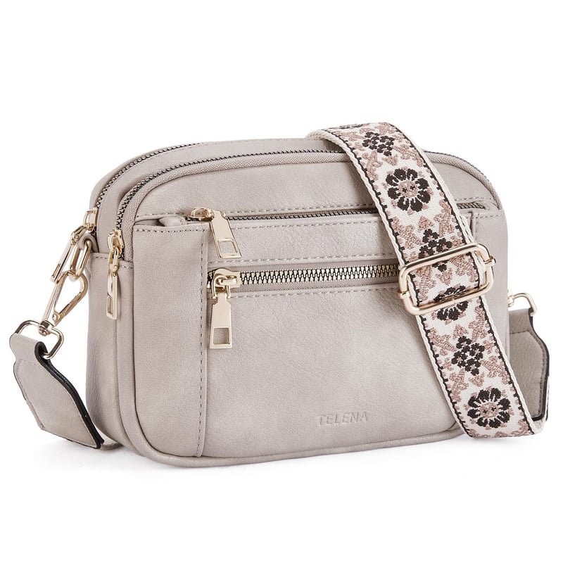 Refined Leather Shoulder Bag