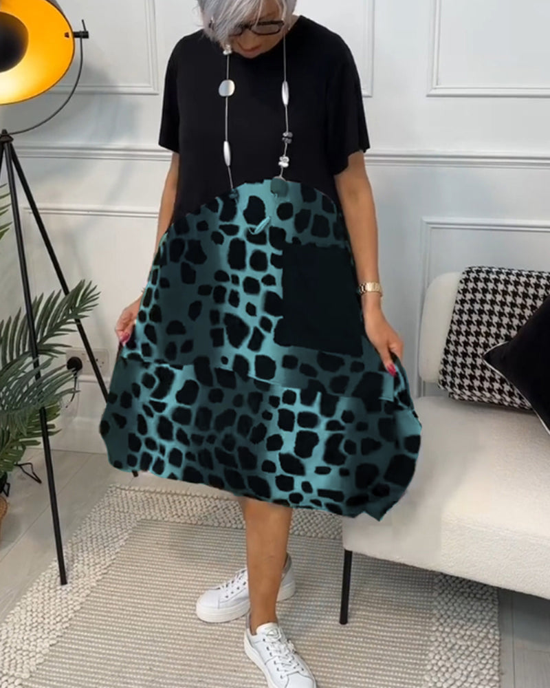 Verona - Leopard Print Dress