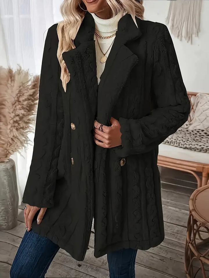 Seraphina - Textured Winter Coat