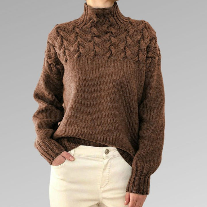Jerra - Elegant Turtleneck Sweater