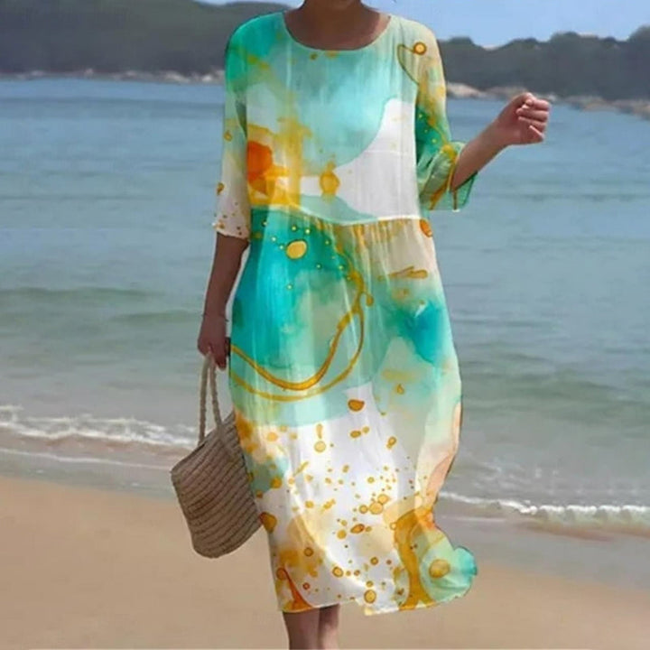 Elegant Floral Dress