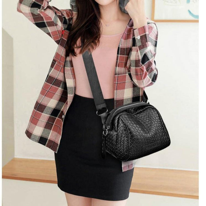 Handmade Leather Crossbody Bag