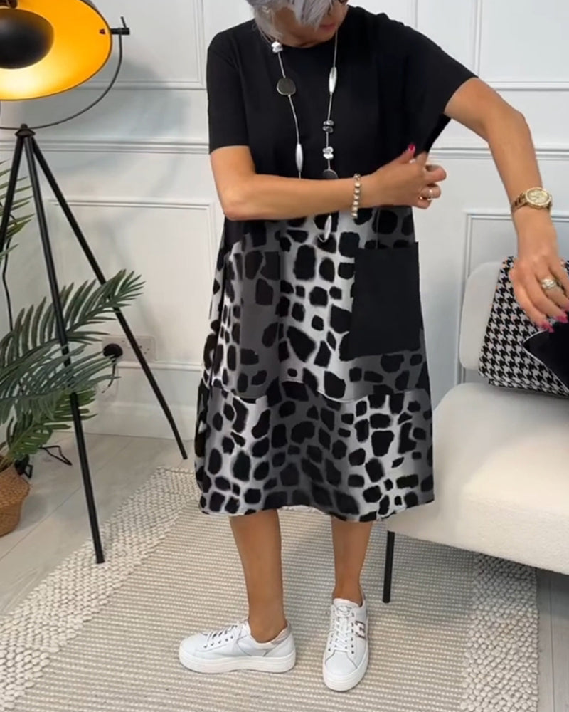 Verona - Leopard Print Dress