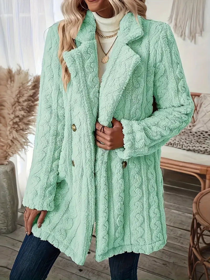 Seraphina - Textured Winter Coat