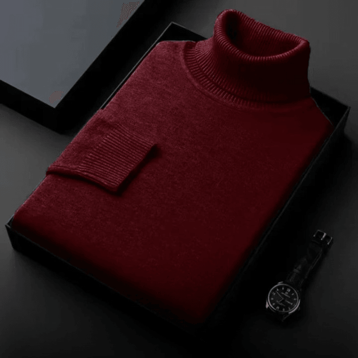 Leon | Rollkragenpullover aus Kaschmir