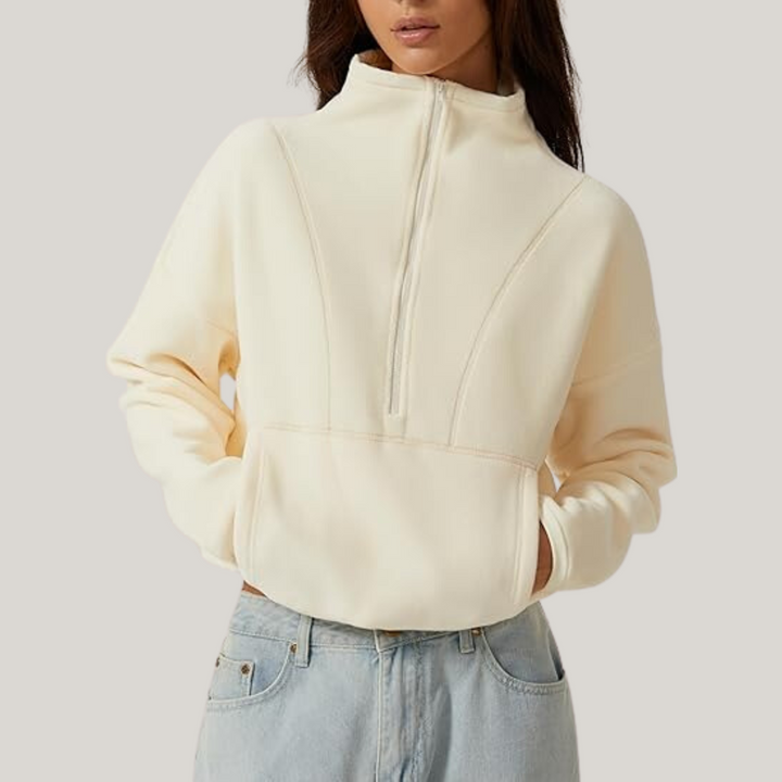 Lynnie - Quarter-Zip Sweater