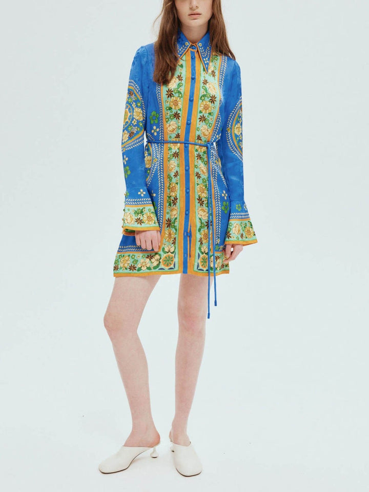 Tile Mini Dress