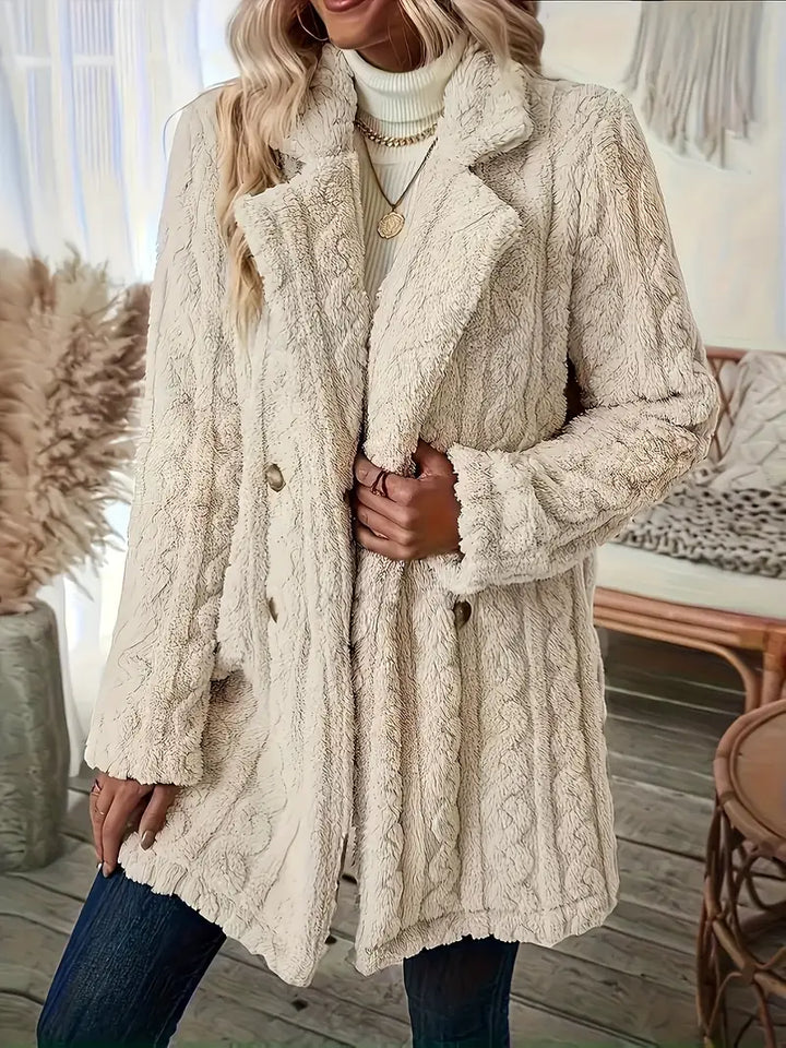 Seraphina - Textured Winter Coat