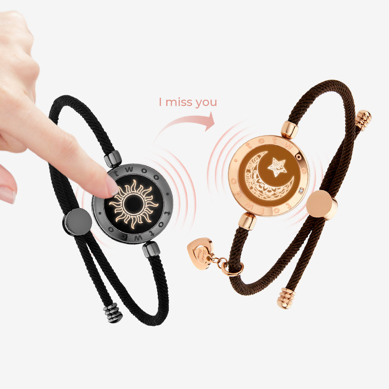 Sun&Moon   Bracelets with Milan Rope