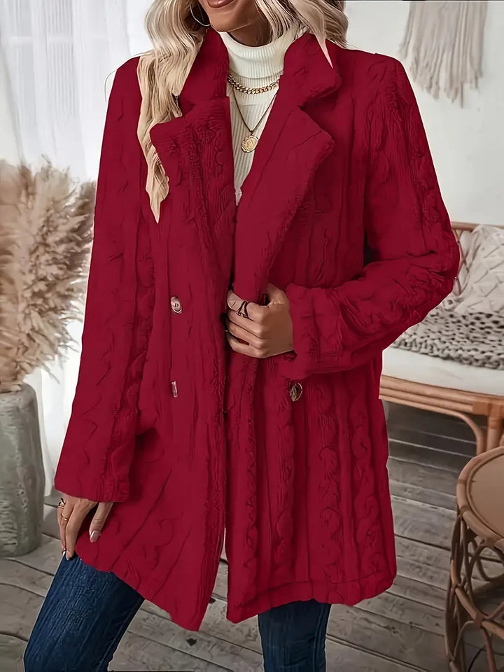 Seraphina - Textured Winter Coat
