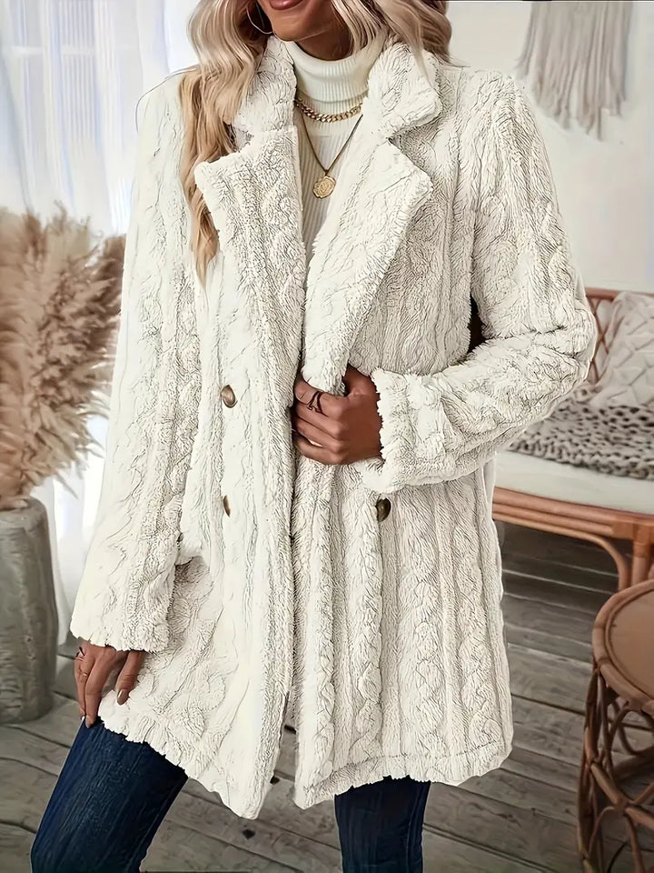 Seraphina - Textured Winter Coat