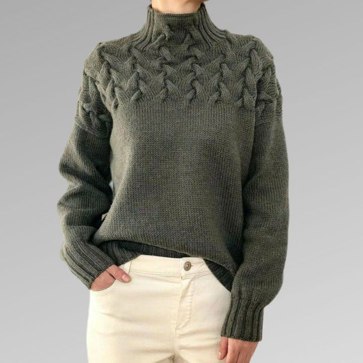 Jerra - Elegant Turtleneck Sweater