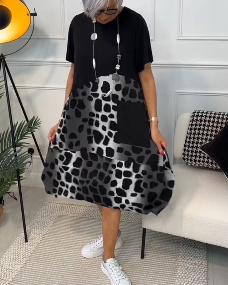 Verona - Leopard Print Dress