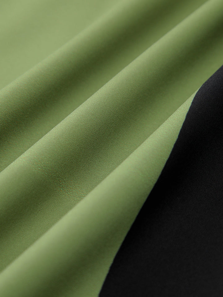 Lilia - Abstract Strapless Maxi Dress