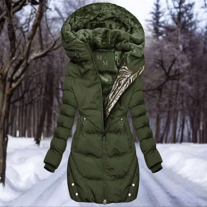 Celestia - Fur-Lined Hooded Jacket