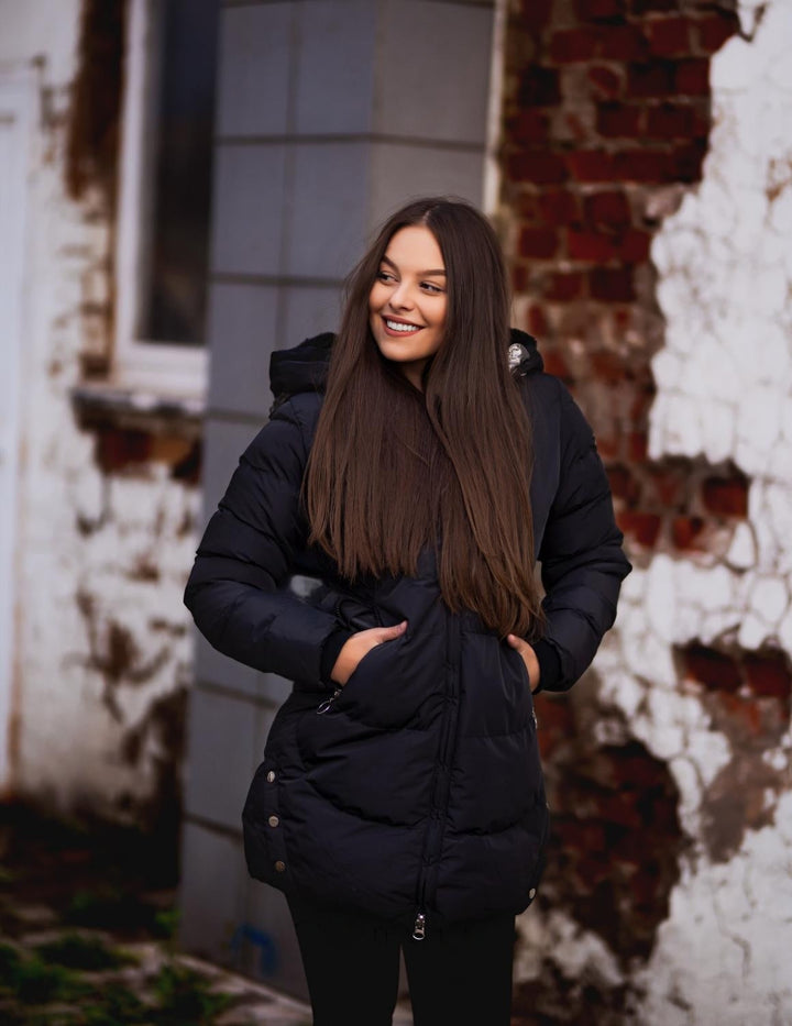Celestia - Fur-Lined Hooded Jacket