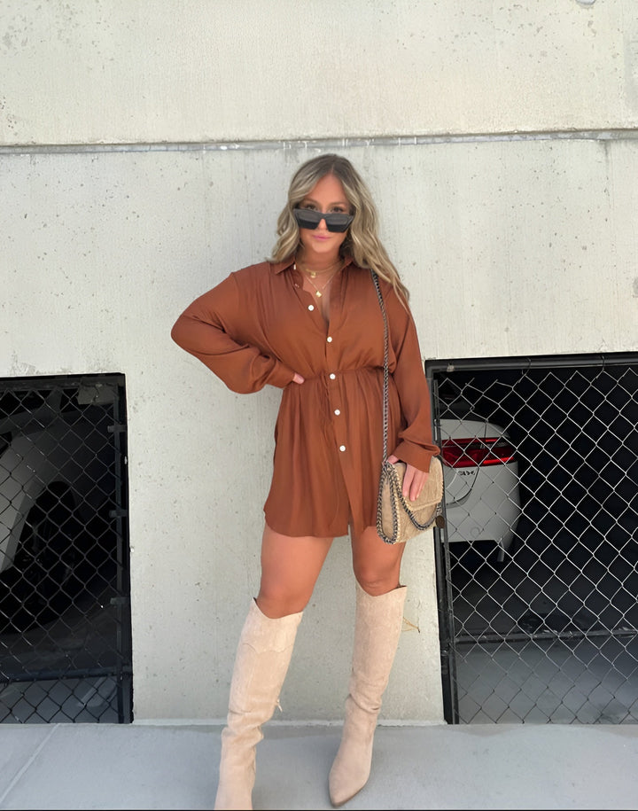 Sharaine - Chic Romper Dress